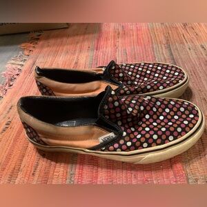 Vans Slip Ons (Polka Dots)